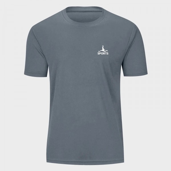 T-shirt de sport à séchage rapide pour hommes, t-shirts gaufrés ultra-mince|6,29 €|OKKO MODE