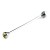 Épingle de barre en métal pour hommes, pince à cravate et broche collier | 4,87 $ | OKKO MODE