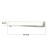 Bijoux personnalisés en argent 925 pour hommes, clip aught blanc barre brodée cadeau d'anniversaire | 29,69 € | OKKO MODE