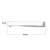 Bijoux personnalisés en argent 925 pour hommes, clip aught blanc barre brodée cadeau d'anniversaire | 29,69 € | OKKO MODE