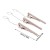Fermoir à Cravate en Argent pour Homme, Accessoire de Mariage | 2,92 $ | OKKO MODE