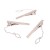 Fermoir à Cravate en Argent pour Homme, Accessoire de Mariage | 2,92 $ | OKKO MODE
