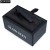 Attache-cravate noire pour hommes, Mini attache-cravate de luxe avec épingles et boîte cadeau | 7,57 $ | OKKO MODE