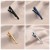 Ensemble de boutons de manchette en métal pour hommes avec boîte-cadeau, bijoux de luxe | $19.50 | OKKO MODE