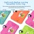 Tablette éducative à motif de dessin animé pour enfants, tablettes de jeux d'apprentissage, cadeaux pour enfants, noyau, Android | $45.25 | OKKO MODE