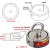 Aimant vertical double face N52 160kg x2 - Pêche terres rares D60mm | €29.96 | OKKO MODE