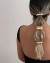 Chouchous élastiques en métal doré pour femmes et filles - Accessoires cheveux UL sauna document | 1,94 $ | OKKO MODE