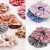 Chouchous en satin doux pour cheveux, bande de gros intestin - Lot de 12 | 2,16 $ | OKKO MODE