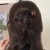 Pince à cheveux torsadée en plastique acrylique avec perles - Accessoires pour femme | 2,17 $ | OKKO MODE