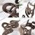 Pinces à cheveux en acrylique pour femmes - Barrettes queue de cheval sauna filles | 2,15 $ | OKKO MODE