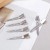 Pinces à Cheveux Métal 4.5cm - Racine, Bricolage, Coiffure | $3.89 | OKKO MODE
