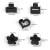 Mini pack de pinces à cheveux fleur pour femmes | 3,59 € | OKKO MODE