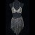 Jupe avec biscuits pour femme, bijoux de corps, soutien-gorge en cristal, bande de mode sexuelle, vêtements de fête | €14.06 | OKKO MODE