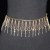Bijoux de corps à pampilles en biscuits brillants pour dame, robe de soirée en métal, performance sur scène, mode sexy, cadeaux  | $2.12 | OKKO MODE