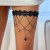 IngeSight Z-Bande élastique gothique en dentelle noire pour femme, bijoux de corps, cuisse, maille, métal, gland, jambe, été, pl | 2,17 $ | OKKO MODE