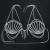 Jofur s-Soutien-gorge en biscuits pour femmes, Bikinis à la mode, Accessoires de poitrine, Vêtements de boîte de nuit, Bijoux de | 22,81 $ | OKKO MODE