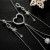 Stonefans-Bijoux creux en métal pour femmes, soutien-gorge, piercing, accessoires de corps, sexy, cœur, continents, JOChest, éto | 2,16 $ | OKKO MODE