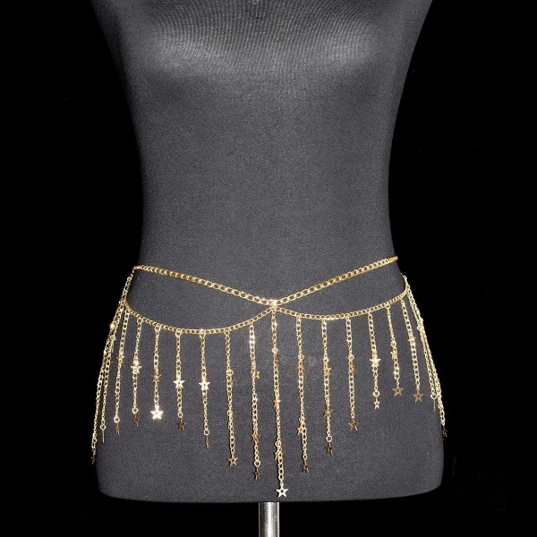 Bijoux de corps en métal pour femmes, Ventre sexy, Étoiles, Taille JOTzitzit, ixd'anniversaire, 03/Wear, Festival, Mode