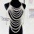 JOBody de corps de perles multicouches, collier exagéré, châle rétro, robe sexy haut de gamme, mode | 19,50 $ | OKKO MODE