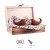 Nœud papillon en bois 3D pour hommes, moustache Sapele, motif floral et carré de poche | 6,04 € | OKKO MODE
