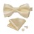 Ensemble de boutons de manchette en satin solide pour hommes, nœud papillon et mouchoir mariage mode blanc rose jaune | 2,00 € | OKKO MODE