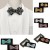 Noeud Papillon en Strass Exquis pour Homme, Élégant Pré-noué à Paillettes pour Mariage Bal Smoking | 2,70 $ | OKKO MODE