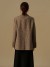 Women's Wool Grid Pattern Casual Coat Brown Winter Large Size Retro | $66.79 | OKKO MODE
