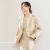 Satin Long Sleeve Women's Blazer, Casual Jacket | $100.15 | OKKO MODE