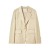 Satin Long Sleeve Women's Blazer, Casual Jacket | $100.15 | OKKO MODE
