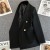 Damenmantel mit Revers, lange Ärmel zum Umschlagen, Blazer fürs Büro. | 21,05 € | OKKO MODE