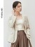 Blazer feminino col V botão único preto | 115,89 € | OKKO MODE