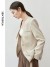 Blazer feminino col V botão único preto | 115,89 € | OKKO MODE