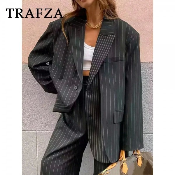 Blazers de bureau pour femmes, simple boutonnage, élégant et chic