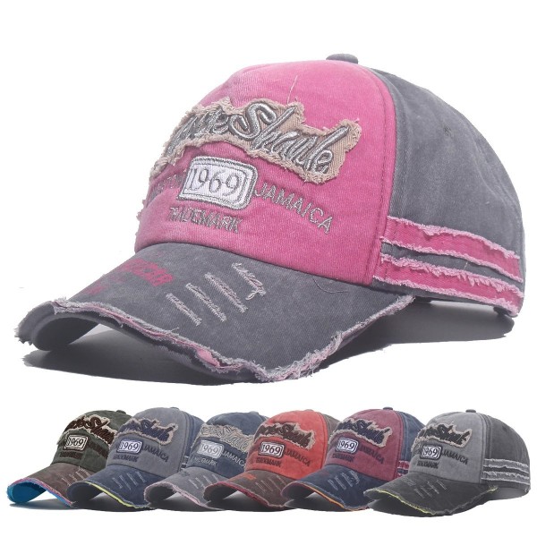 Casquette de baseball brodée lettres rétro hommes femmes chapeau décontracté coton soleil