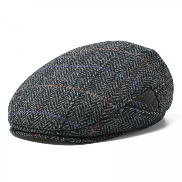 Casquette Plate en Laine pour Homme - Style Irlandais Tweed Testosterone Sny