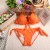 Bañador verde neón dos piezas push up - Monokini | 14,04 $ | OKKO MODE