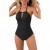 Traje de baño vintage sexy negro y blanco | 14,04 $ | OKKO MODE