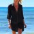 Chiffon Beach Cover Up Set with Long Sleeve Top | $13.64 | OKKO MODE