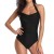 Maillot de bain une pièce à lacets, sexy, couleur solide, vintage, à la mode, dos nu, pour femmes, vêtements de plage, nouvelle  | 19,50 $ | OKKO MODE