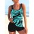 Conjunto de biquíni estampado em bambu para praia - Tamanhos S-6XL | 18,52 $ | OKKO MODE