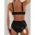 Bikini Push-Up Damen, High Waist Zweiteiler, Sommer | 14,08 $ | OKKO MODE