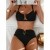 Bikini Push-Up Damen, High Waist Zweiteiler, Sommer | 14,08 $ | OKKO MODE