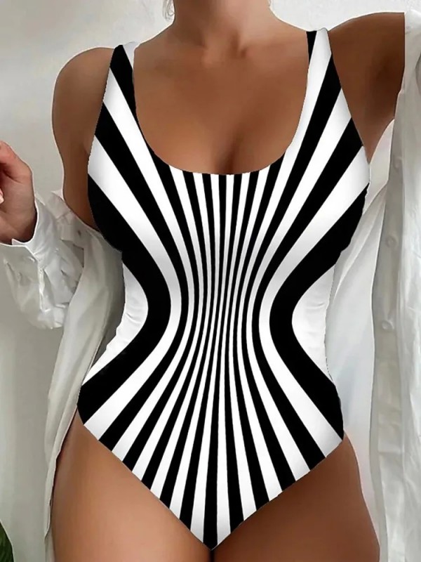 Bikini Push-Up mit einem Stück, Strandkleidung - Neue Sommerkollektion
