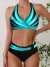 Maillot de bain taille haute pour femmes, soutien-gorge push up, col licou, pour baigneurs, vêtements de plage | 7,97 € | OKKO MODE