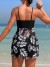 Tankini corto estampado para mujer con short acolchado | 8,00 € | OKKO MODE