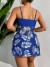 Tankini corto estampado para mujer con short acolchado | 8,00 € | OKKO MODE