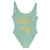 Maillot de bain une pièce imprimé tribu de la mariée pour femme, bikini dos nu avec doublure, vêtements de plage pour la fête de | 7,54 $ | OKKO MODE