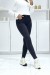 Schmale Stretch-Jeans in Marineblau mit Taschen | 13,65 $ | OKKO MODE
