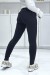 Schmale Stretch-Jeans in Marineblau mit Taschen | 13,65 $ | OKKO MODE