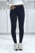 Schmale Stretch-Jeans in Marineblau mit Taschen | 13,65 $ | OKKO MODE